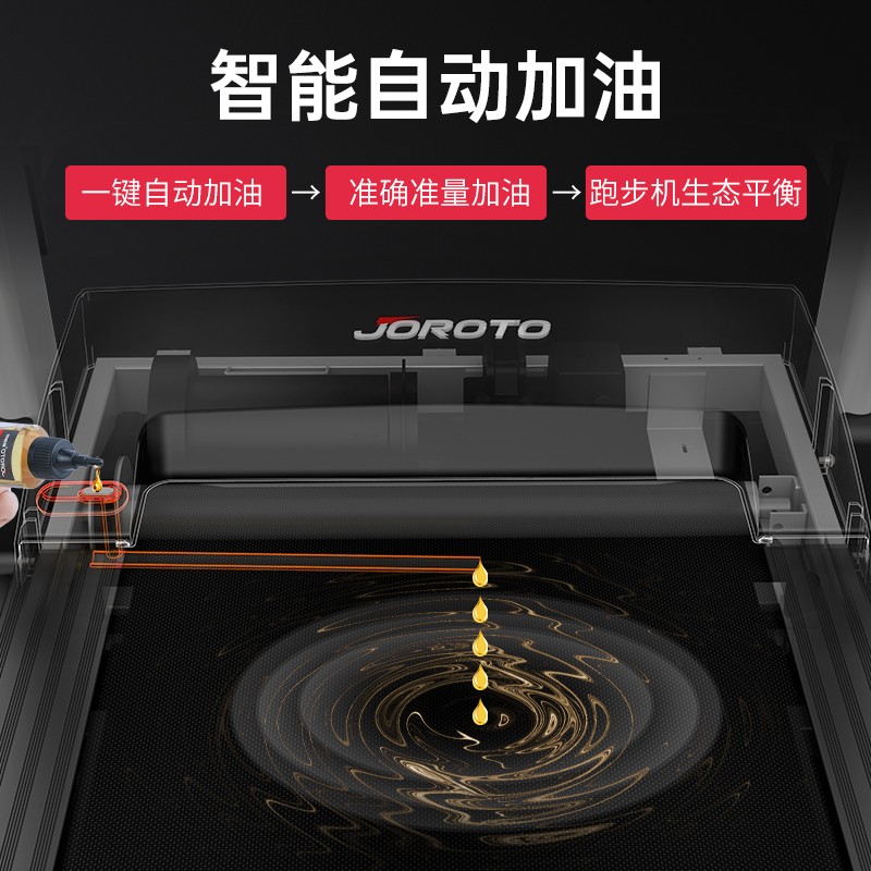 捷瑞特（JOROTO）美国品牌跑步机家庭用折叠减震走步机智能健身房运动健身器材DT30 300斤大承重 高弹悬浮减震