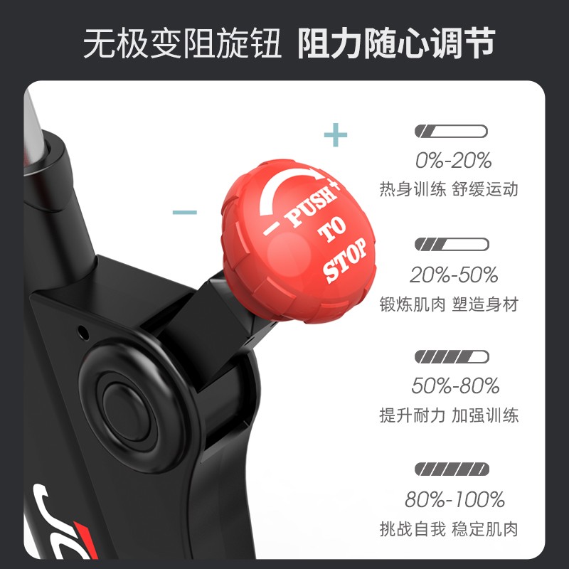捷瑞特（JOROTO）美国品牌动感单车家用商用磁控健身车自行车室内脚踏车健身器材x4