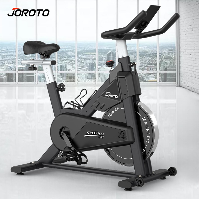 捷瑞特（JOROTO）美国品牌动感单车家用磁控静音智能运动健身器材室内自行车S30 手动调阻/无需插电