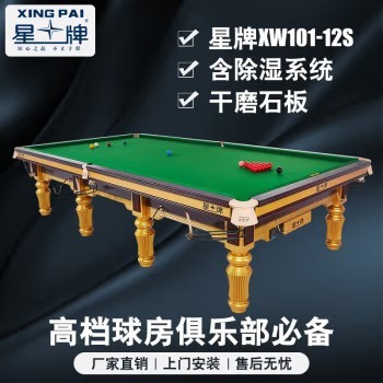 星牌（XING PAI）斯诺克台球桌英式世锦赛比赛专用台桌球
