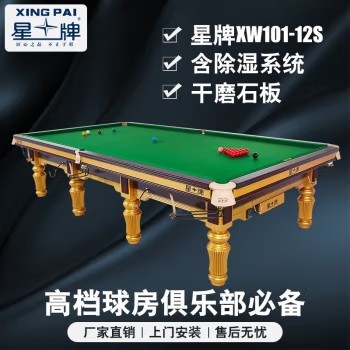 星牌（XING PAI）斯诺克台球桌英式世锦赛比赛专用台桌球
