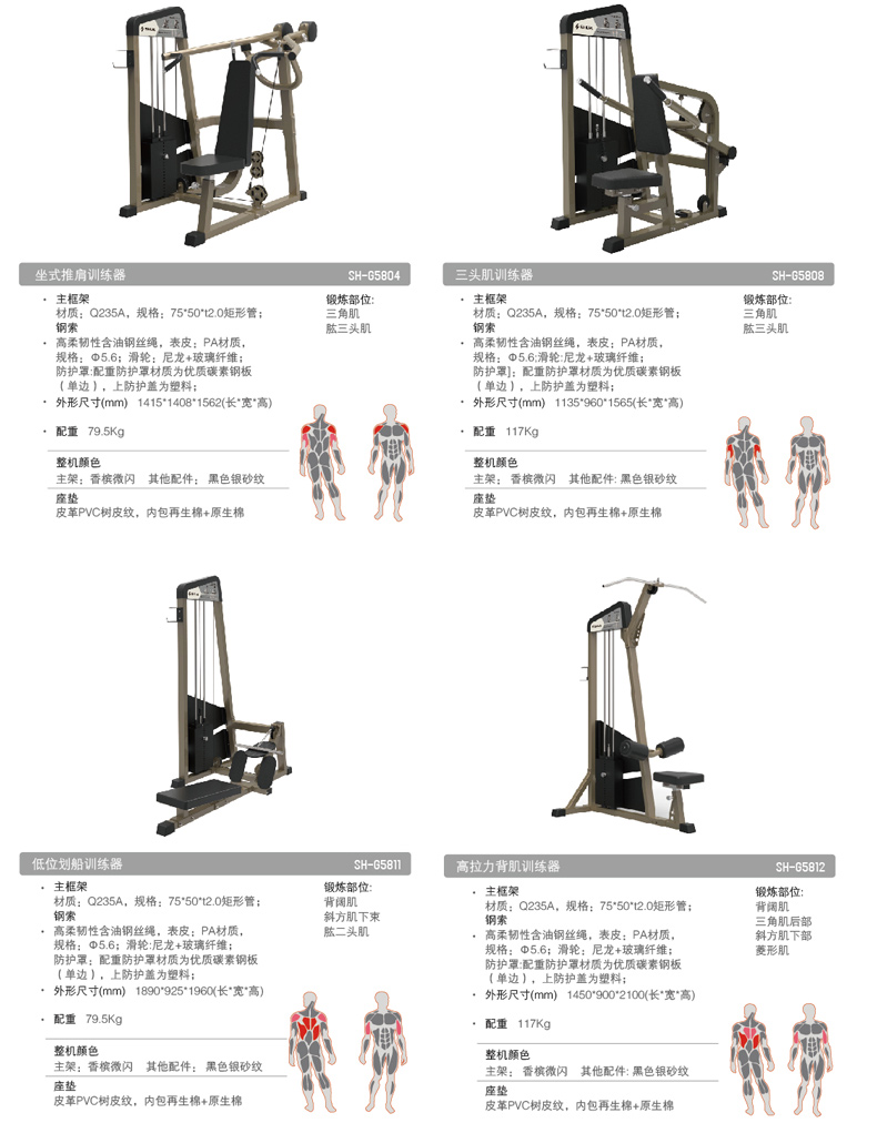 舒华大型仰卧起坐腹肌板家用运动健身器材腹肌训练 SH-G5899(图7)