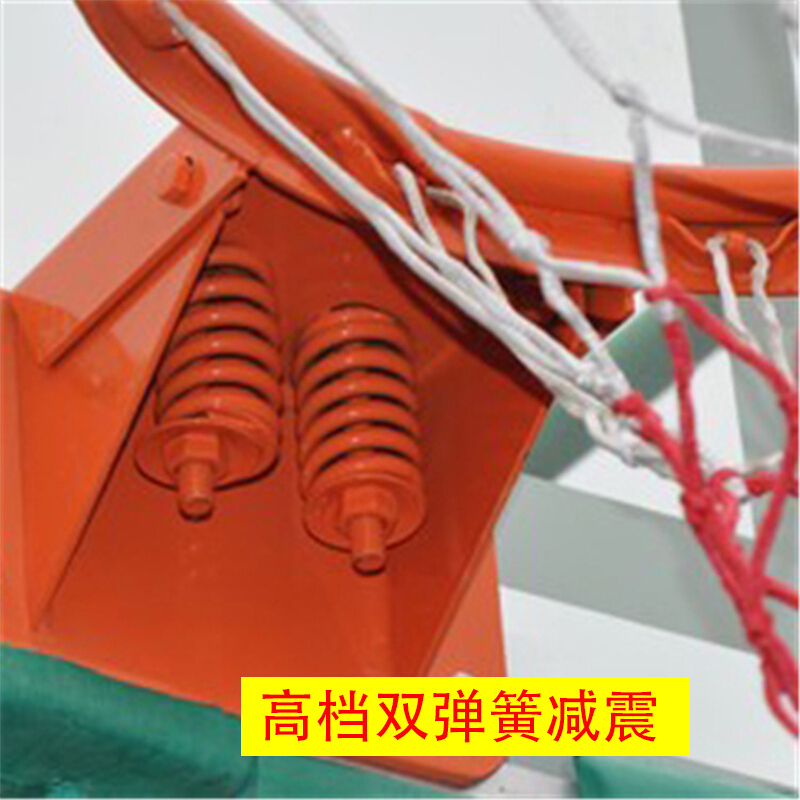 篮球架 成人标准户外 移动篮球架 三色梯式凹箱篮球架(图2)