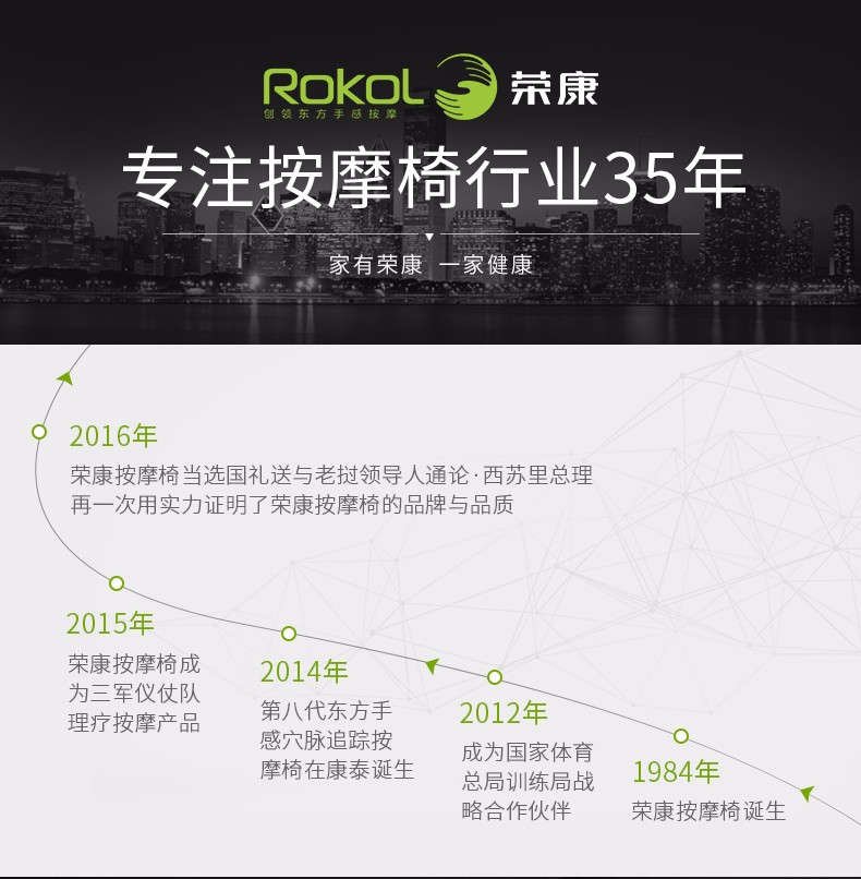 荣康（Rongkang） 荣康D18移动揉捏按摩垫 红色(图2)