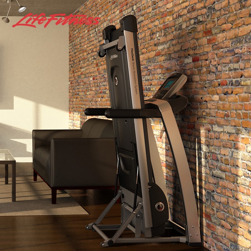 LifeFitness-力健进口跑步机健身器材家用多功能可折叠减震 F1