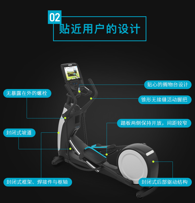 2-1Z930160F3393.jpg Precor必确EFX885商用椭圆机(图8)