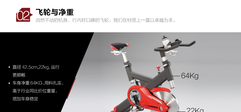 2-1910111445431N.jpg DYACO岱宇SS700进口静音家用款动感单车骑行车自行车室内健身器(图11)