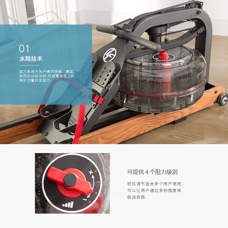 2-191021160000533.jpg LifeFitness-力健进口划船机家用纸牌屋水阻划船器健身器材划艇划桨机 HX(图3)