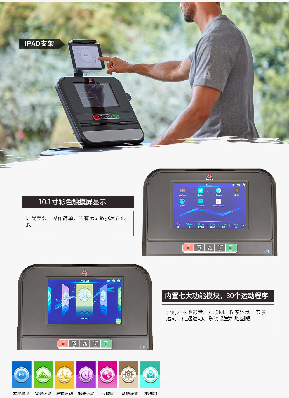 2-19102215333J23.jpg Reebok-锐步SL8.0商用跑步机豪华智能静音健身房健身器材(图7)