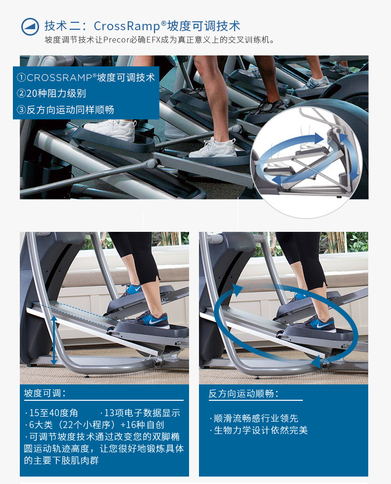 2-19112Q15326245.jpg Precor必确美国同款 进口EFX447(图10)