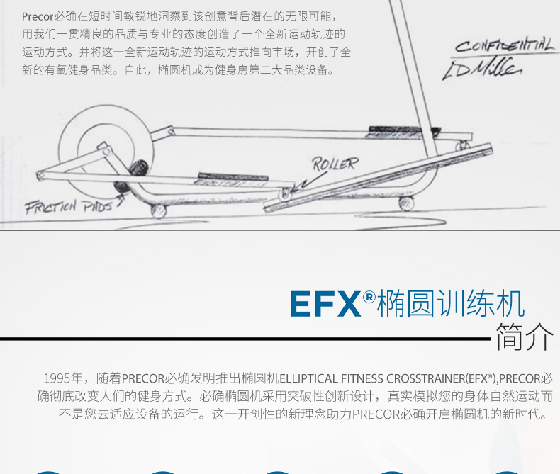 2-19112Q3110H05.jpg Precor必确美国原装进口EFX883商用椭圆机(图6)